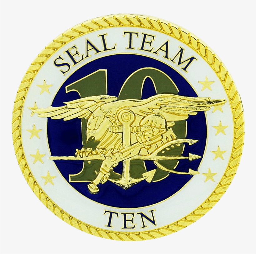 E3071 Seal Team - Seal Team Ten Challenge Coin, transparent png download