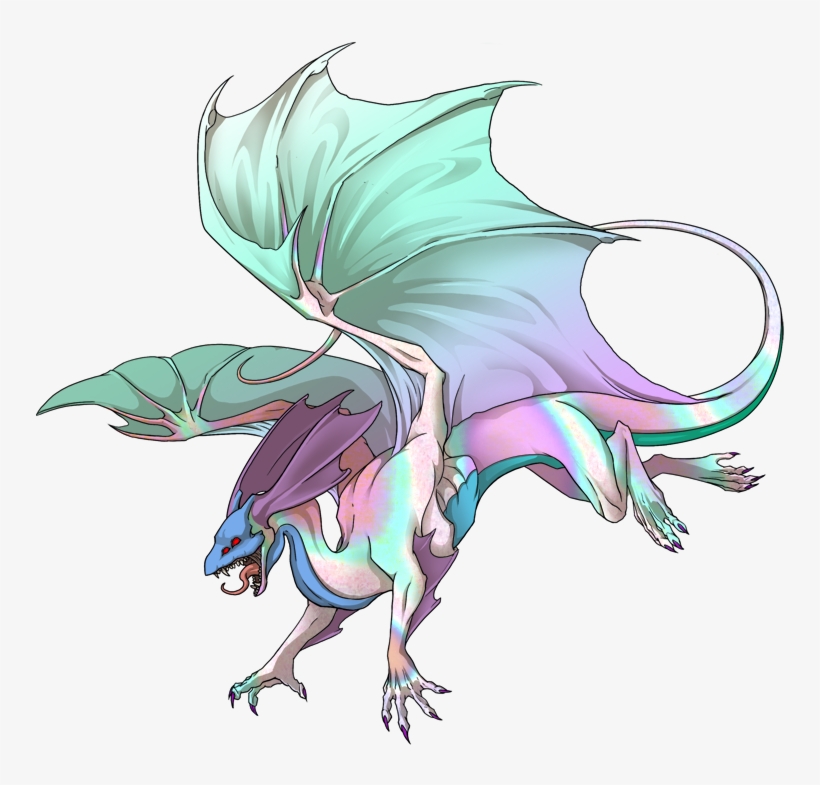 Dragon Mirror Flight Rising Mirror Dragon Skin Shadow - Flight Rising Beautiful Dragon, transparent png download