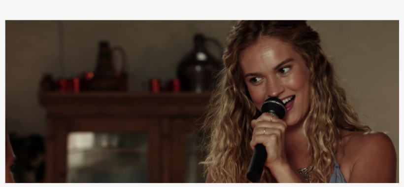 Mamma Mia Here We Go Again - Mamma Mia Lily James Lyrics, transparent png download
