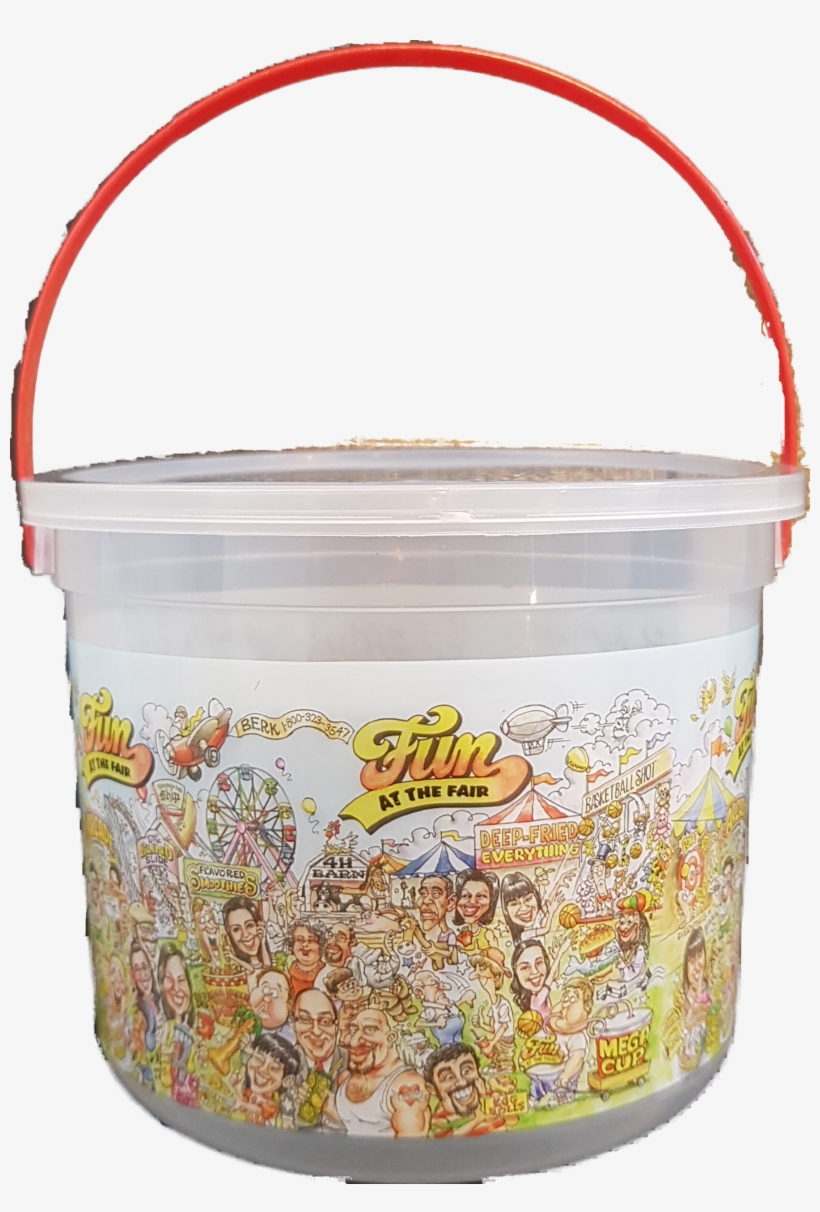 All The Fun Of The Fair Clear Bucket - Arch, transparent png download