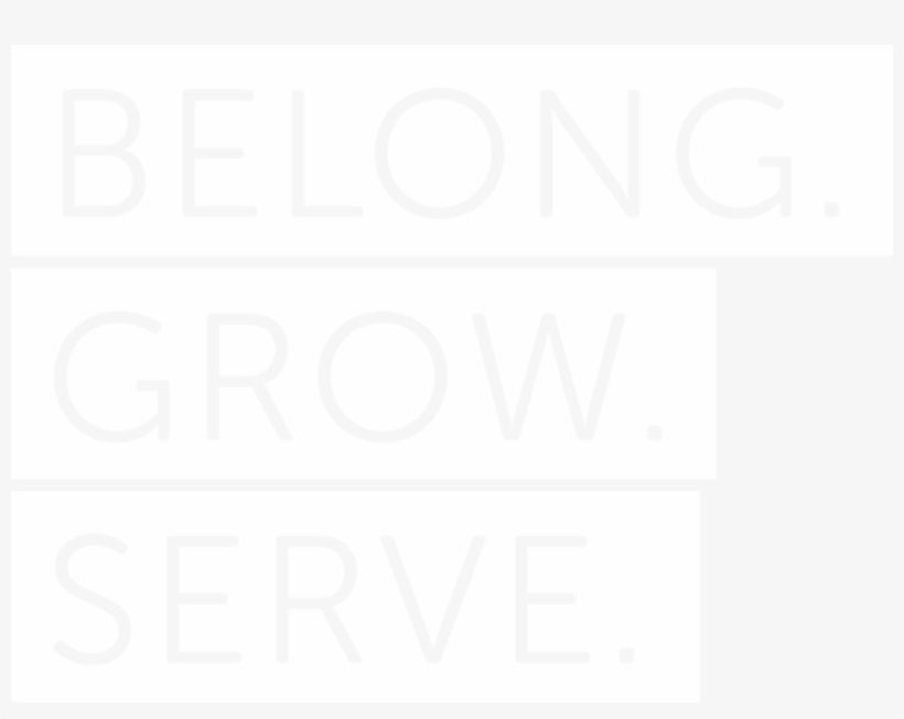 Belong Grow Serve - Johns Hopkins Logo White, transparent png download