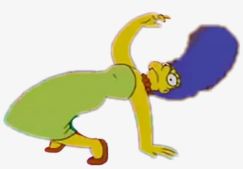 Back In Middle School When A Thot Used To Blow A Kiss - Marge Simpson Png Meme, transparent png download