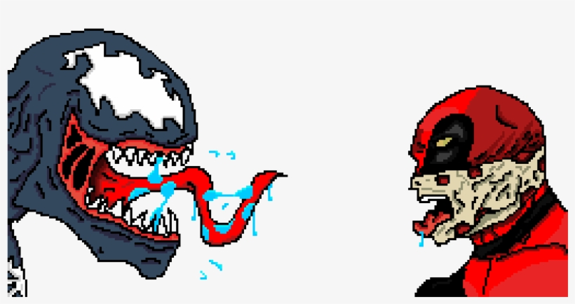 Deadpool Venom Clip Art Images Gallery - Cartoon, transparent png download