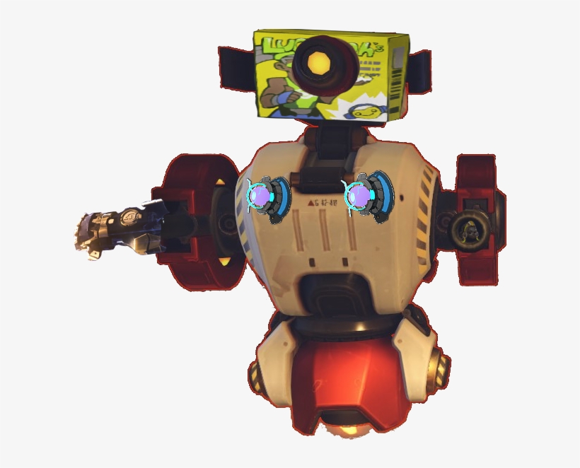 2 - Overwatch Robot Training, transparent png download
