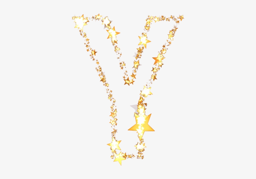 Letters, Abc, Star, Christmas, Festive, Decoration - Chain, transparent png download