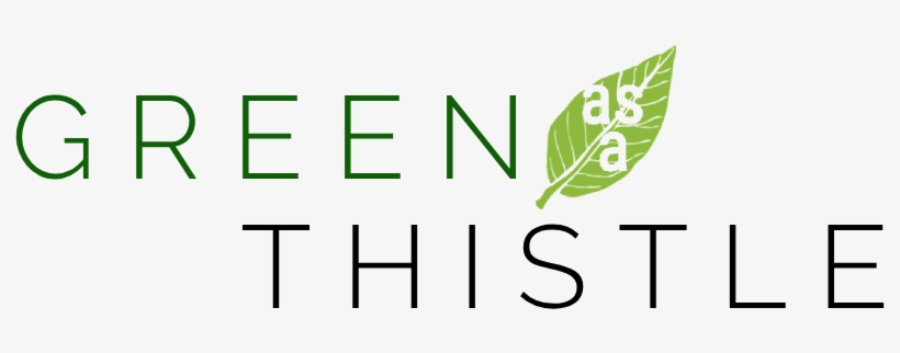 Green As A Thistle Logo - Calligraphy, transparent png download