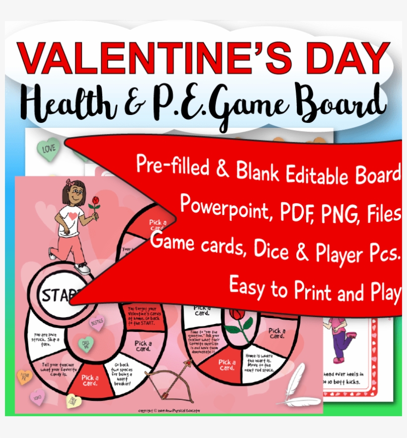 Valentine's Day Game - Poster, transparent png download