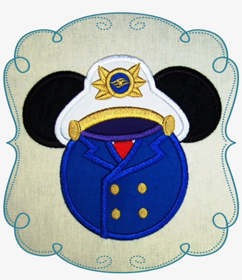 Captain Mike - Machine Embroidery, transparent png download