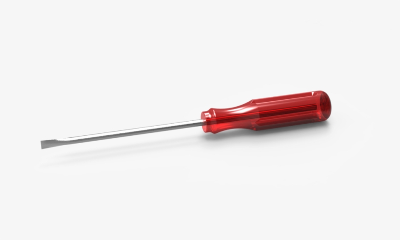 Flat Screwdriver - Flat Head Screwdriver Png, transparent png download