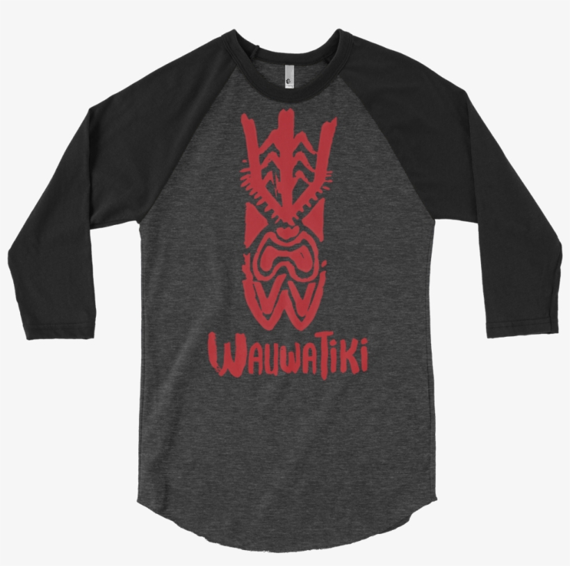 Load Image Into Gallery Viewer, Tiki Mask 3/4 Sleeve - Nasa Shirt I Need My Space Youth Raglan, transparent png download