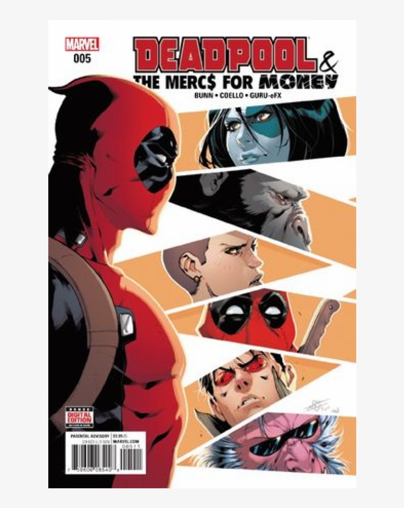 Купете Comics 2016-08 Deadpool And The Mercs For Money - Deadpool Mercs For Money 5, transparent png download