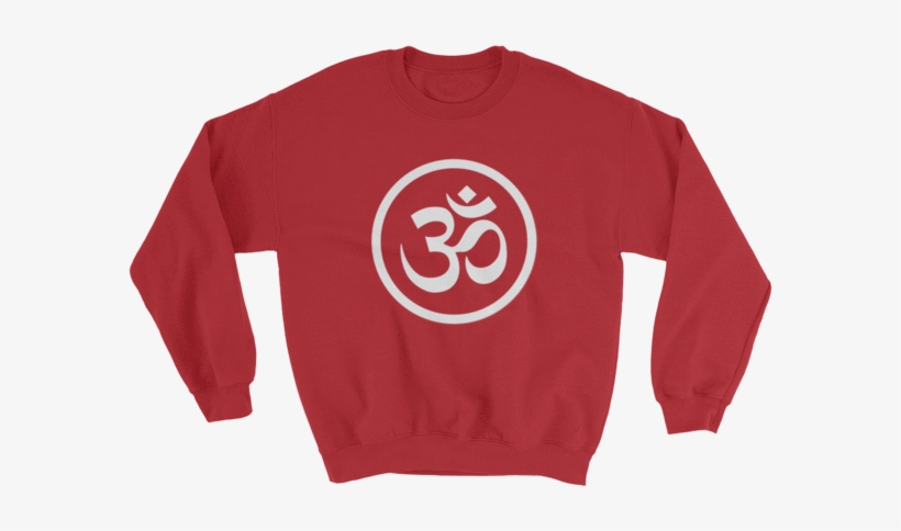 Hindu Ohm Om Symbol Sweatshirt - Sweater, transparent png download