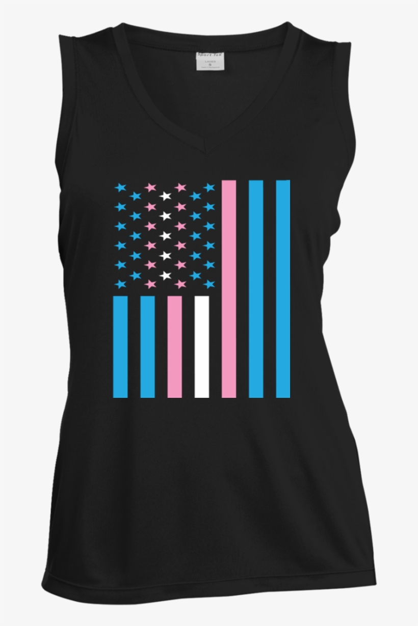 Trans Flag Pride Shirt - Polka Dot, transparent png download