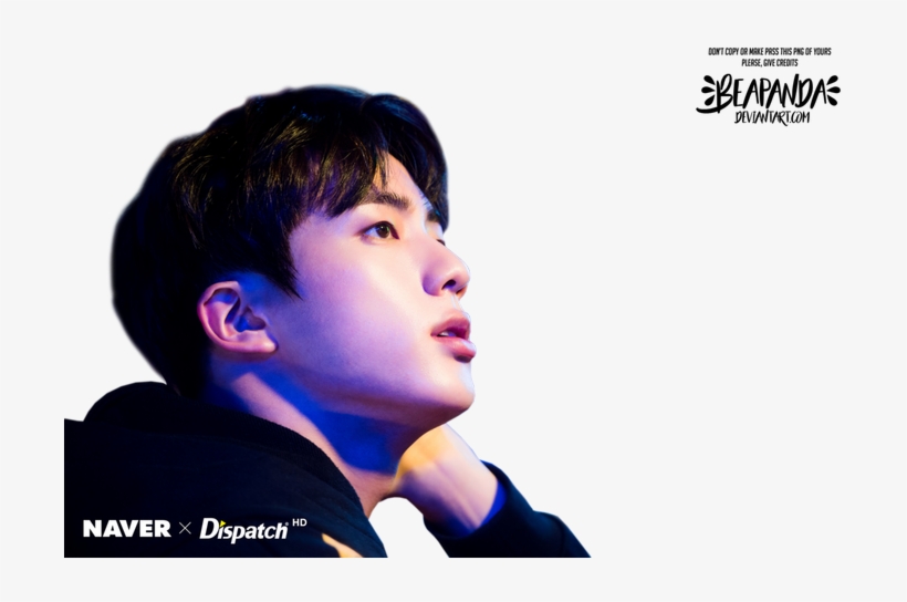 Bts, Jin, And Kpop Image - Bts Naver X Dispatch Love Yourself Jin, transparent png download