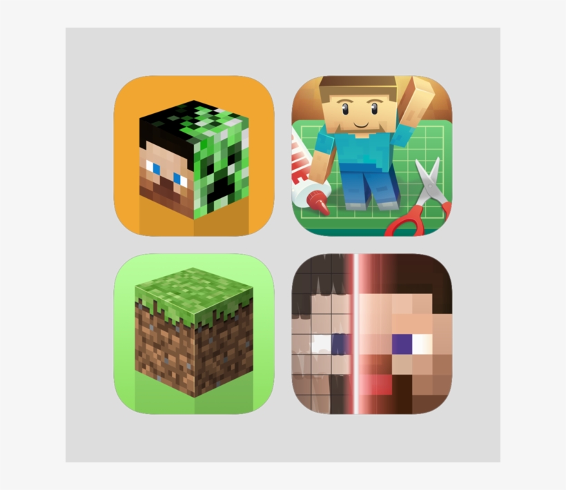 Official Minecraft Companion Bundle 4 - Minecraft Icon, transparent png download