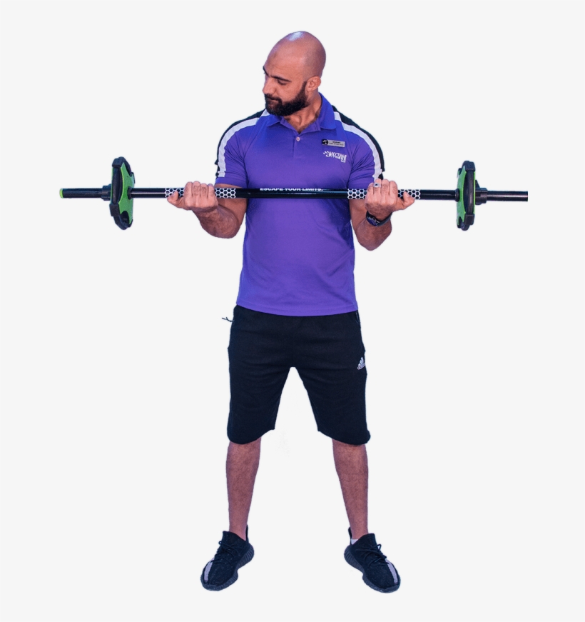 Img Trainer Mohmd-2 - Biceps Curl, transparent png download