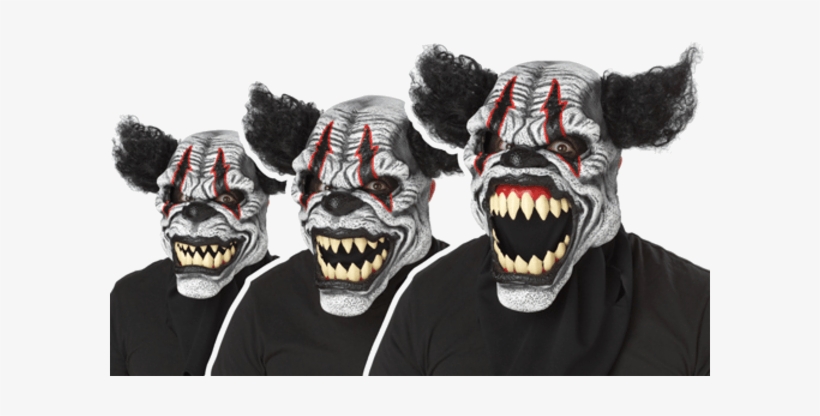 Halloween Clown Ani-motion Mask - Last Laugh Clown, transparent png download