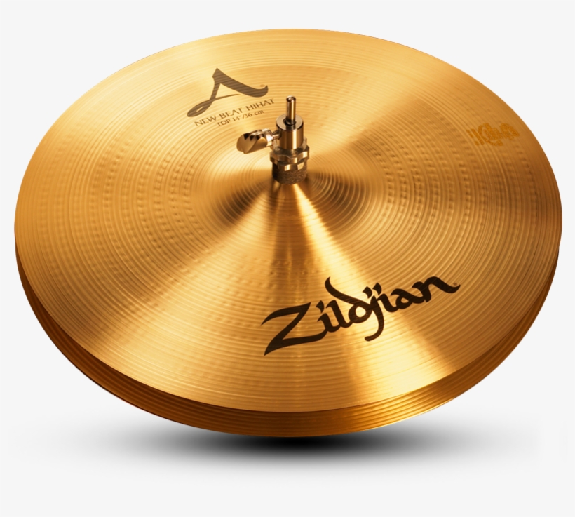 14" A Zildjian New Beat Hihats - Zildjian 14 New Beat Hi Hats, transparent png download
