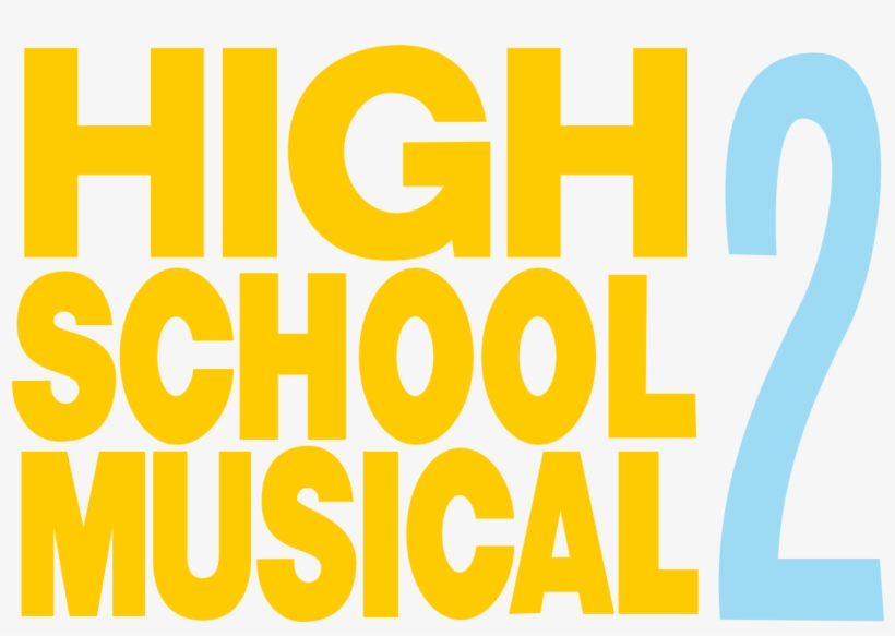 High School Musical 2 Text Logo - High School Musical 2 Logo, transparent png download