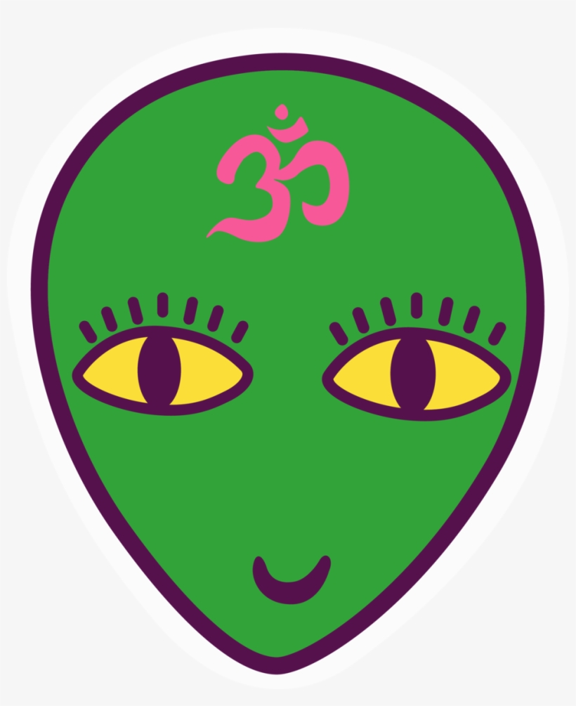 Green Alien Girl - Argentino De Merlo Escudo, transparent png download