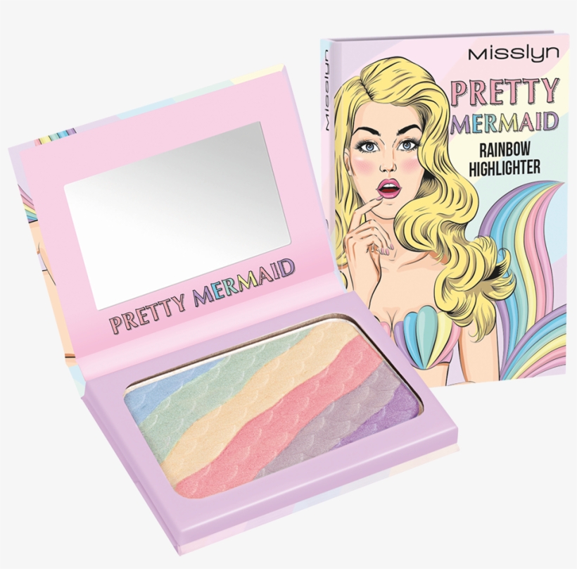 Pretty Mermaid Rainbow Highlighter, transparent png download