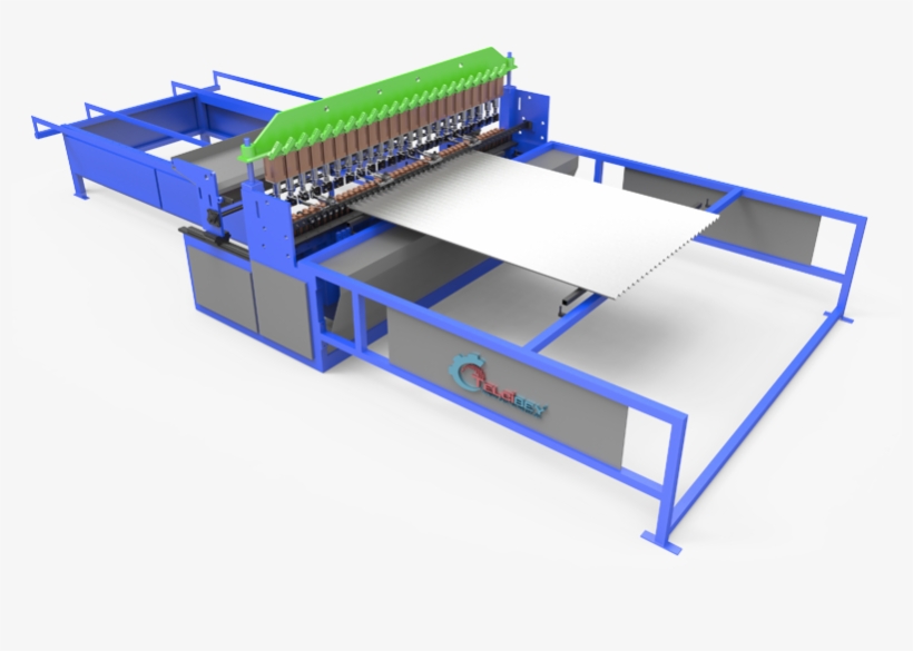 Wire Mesh Machine Fence Machine Fencing Machine - Panel Çit Punta Makinası, transparent png download