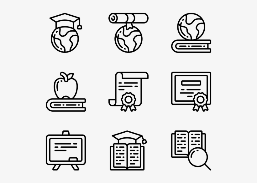 Education - Manufacturing Icons, transparent png download