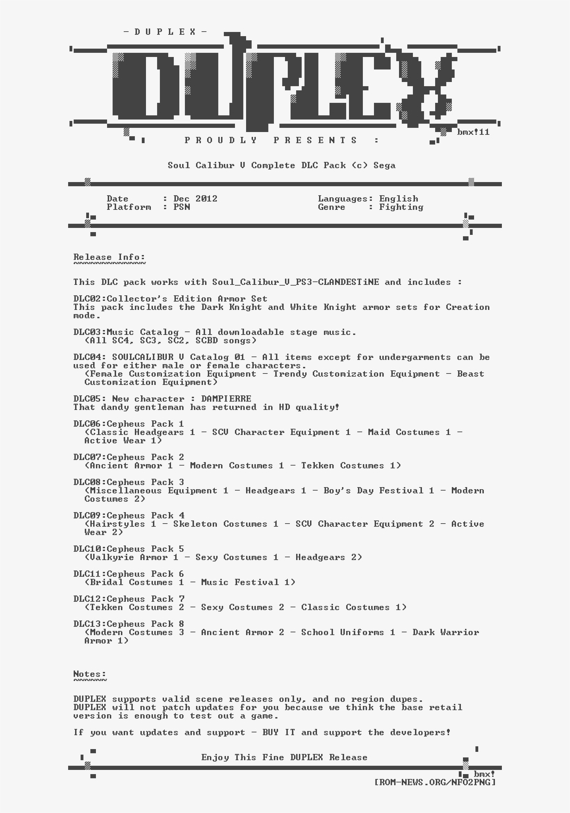 Soul - Calibur - V - Complete - Dlc - Pack - Ps3-duplex - Playstation 4, transparent png download