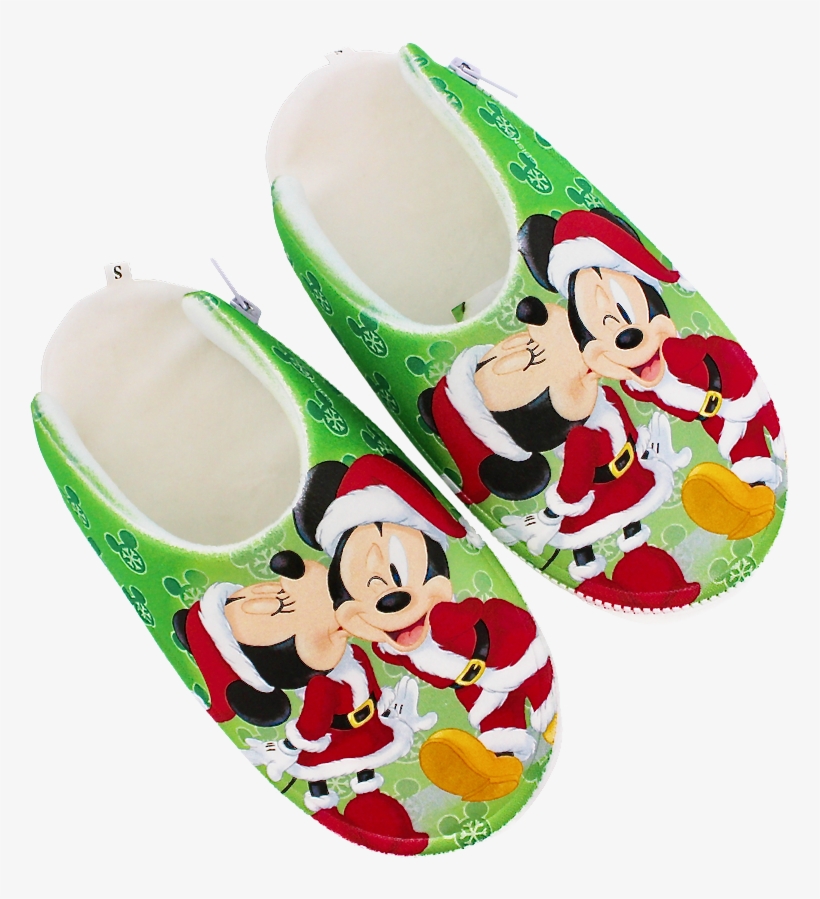 Mickey And Minnie Mix N Match Holiday Kiss Zlipperz - Cartoon, transparent png download