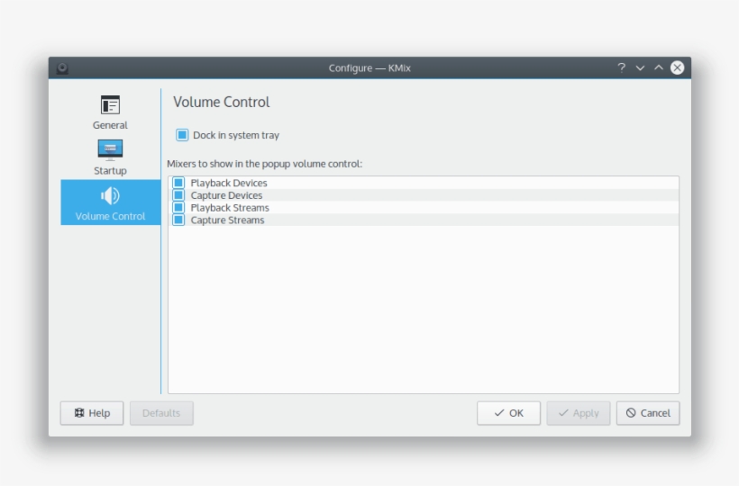 Volume Control Configuration - Volume Notificação No Kde, transparent png download