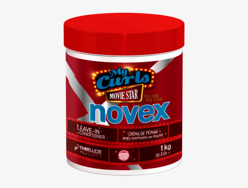 Novex My Curls Movie Star Leave-in Conditioner 1kg - My Curls Movie Star, transparent png download