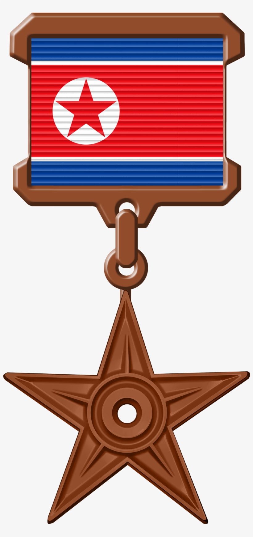 North Korea Hires - Barnstar, transparent png download
