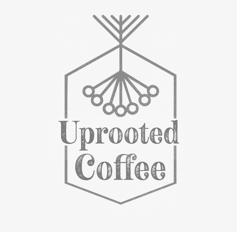 Uprooted Coffee Logo Design Courtney Oliver Freelance - Illustration, transparent png download