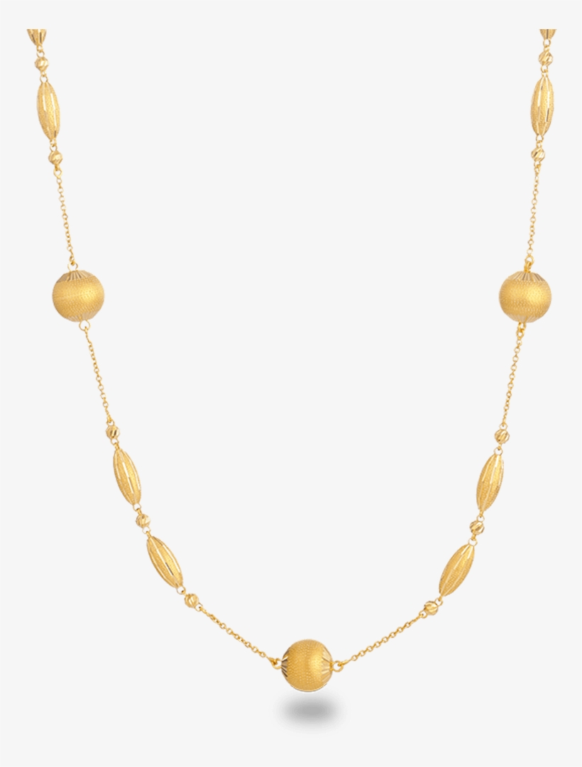 22ct Gold Sparkle Necklace - Necklace, transparent png download