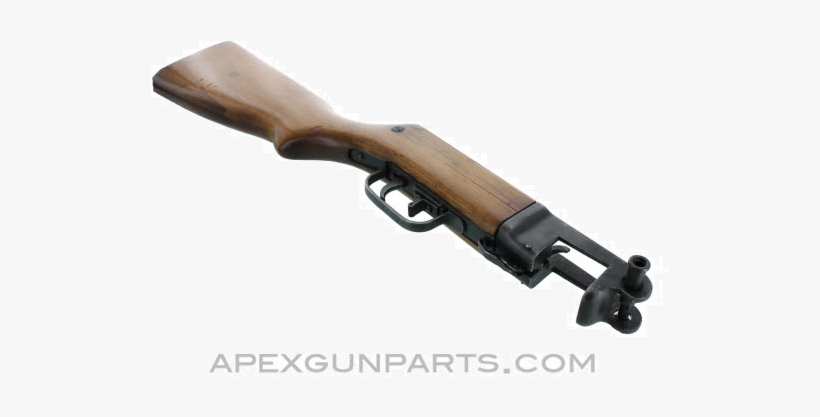 Ppsh-41 Buttstock With Lower Housing & Trigger Assembly, - Firearm, transparent png download