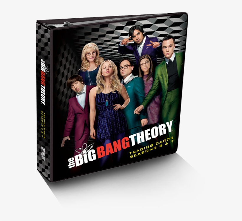 The Big Bang Theory Trading Cards Seasons 6 & 7 Binder - Big Bang Theory Official 2017 Calendar, transparent png download