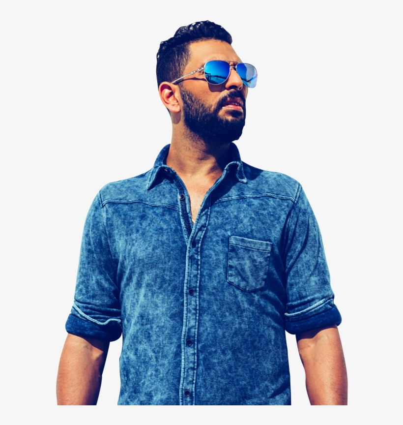 Shirt Denim T-shirt Youwecan Singh Dress Yuvraj Clipart - Yuvraj Singh Youwecan, transparent png download