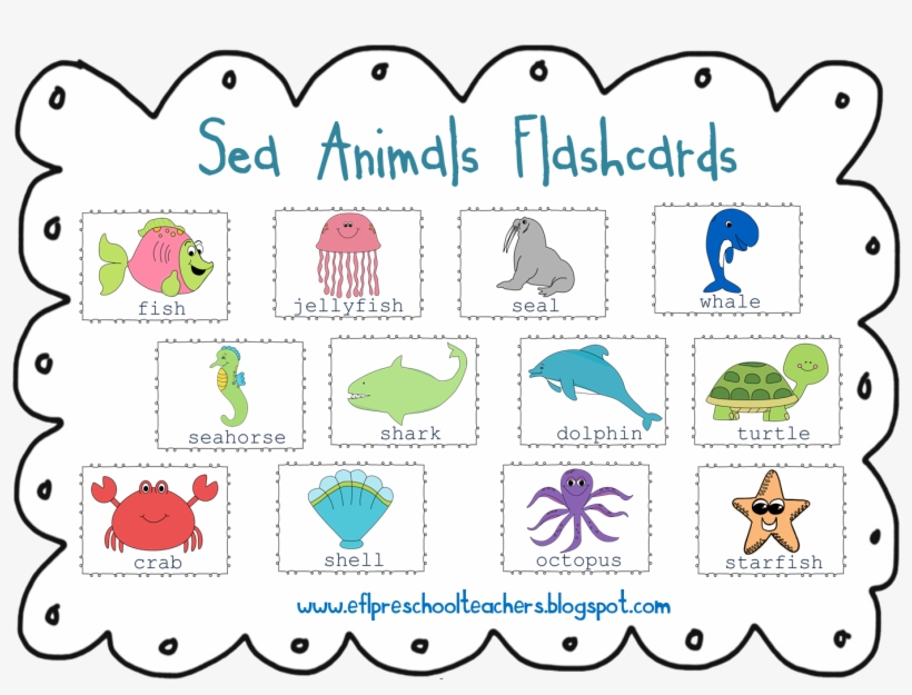 Ocean Clipart Preschool - Animal, transparent png download