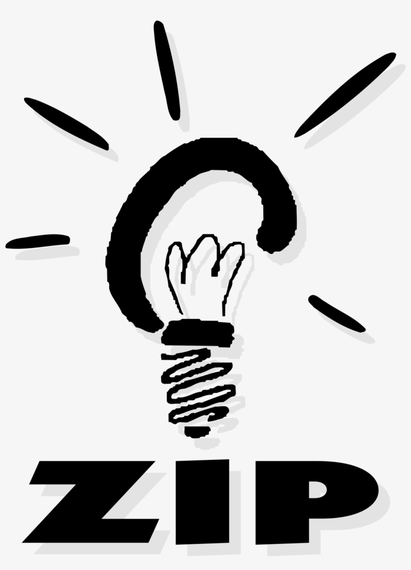 Zip Logo Png Transparent - Illustration, transparent png download