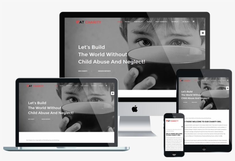 Top Best Free Joomla Templates For Charity / Non-profit - Joomla Templates Build Free, transparent png download