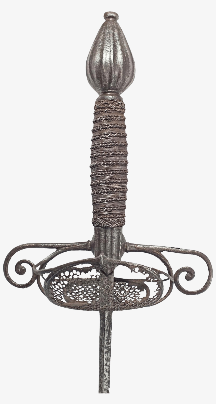 A Flamberge Or Dueling Rapier C - Sabre, transparent png download
