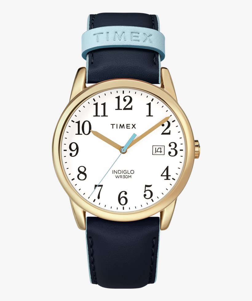 Easy Reader Color Pop 38mm Leather Strap Watch, transparent png download