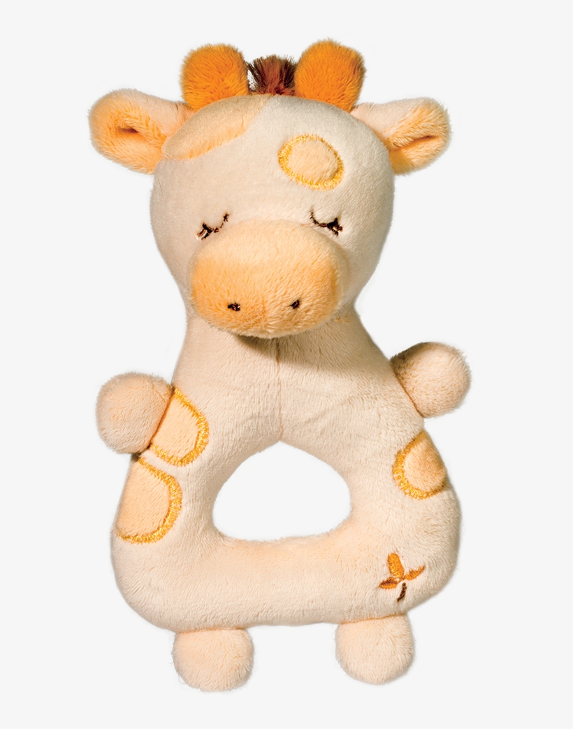 Giraffe Rattle - Stuffed Toy, transparent png download