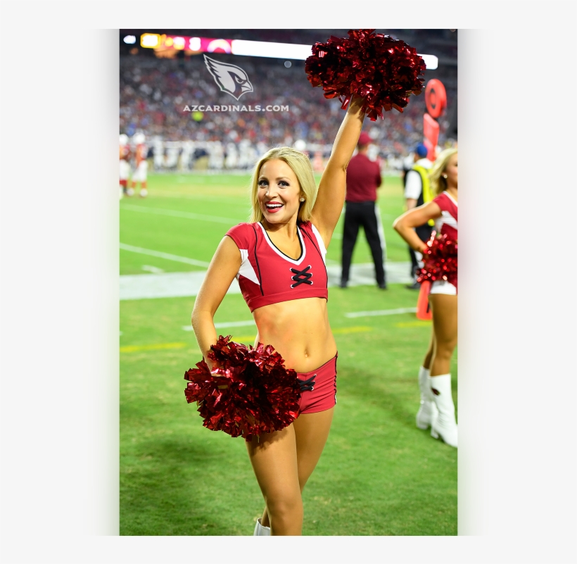 Images Of The Cardinals Cheerleaders During The Second - Pom-pom, transparent png download