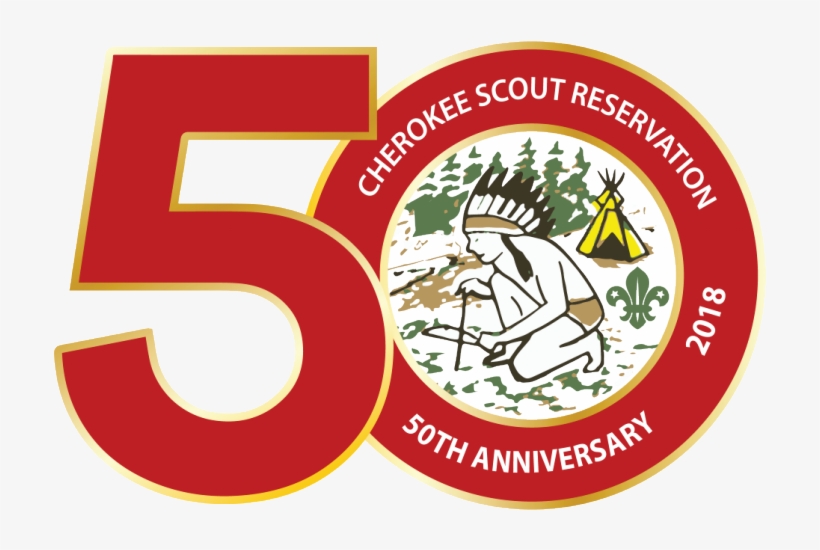 A Brief History Of Cherokee Scout Reservation - Emblem, transparent png download