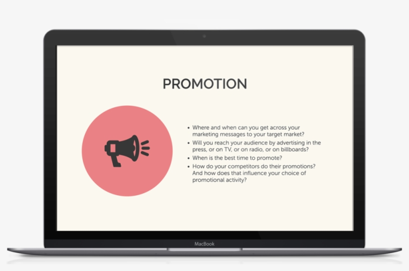 Four P's Of Marketing Template 5, transparent png download
