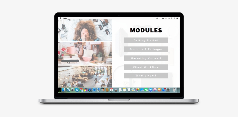 Macbook - Website, transparent png download