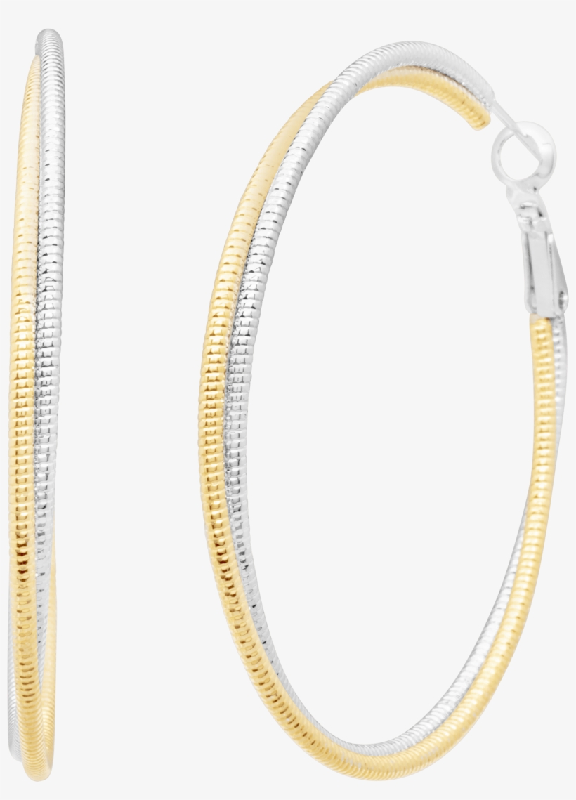Roselyn Hoop Earring - Earrings, transparent png download