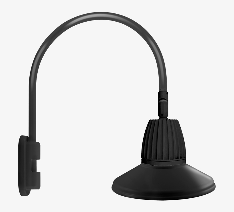 Gooseneck Pole 20" High, 19" From Pole 26w Neutral - Headphones, transparent png download