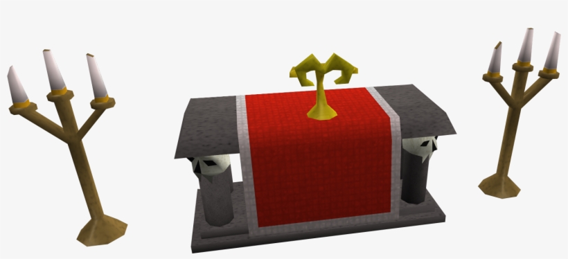 Zamorak Altar - Scale Model, transparent png download
